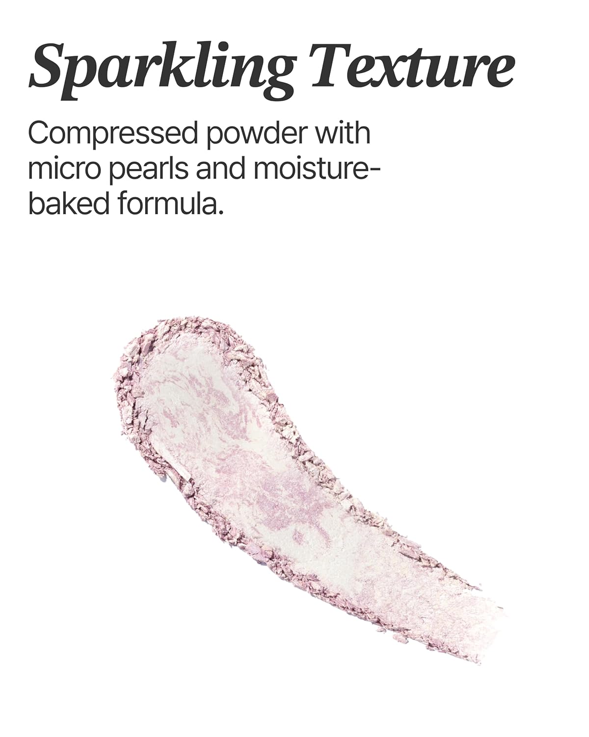 Glint Marble Highlighter (Icicle Moon, 0.08oz) - Korean Makeup. Inspired Baked for Smooth, Radiant Glow, Long-Lasting Wear. Enriched with Micro Pearl Particles