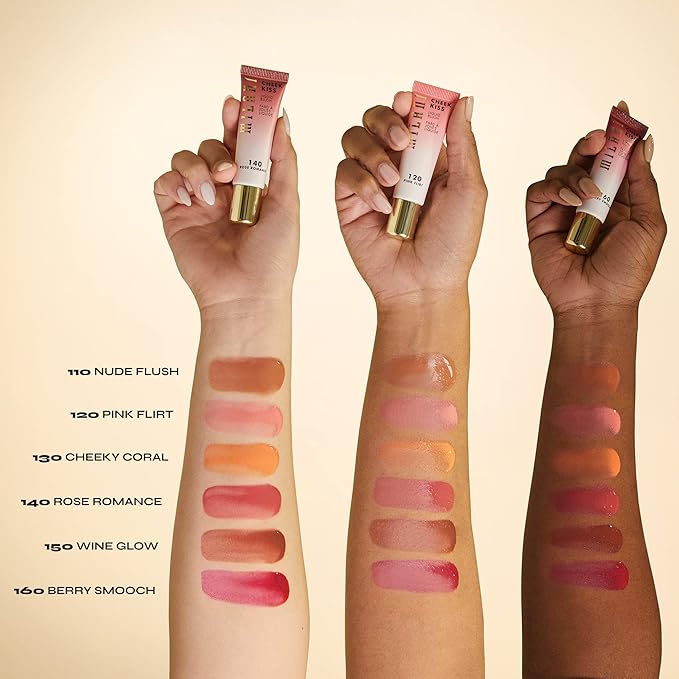 Milani Cheek Kiss Liquid Blush Makeup - Blendable & Buildable Cheek Blush, Lightweight Liquid Blusher and Cheek Color