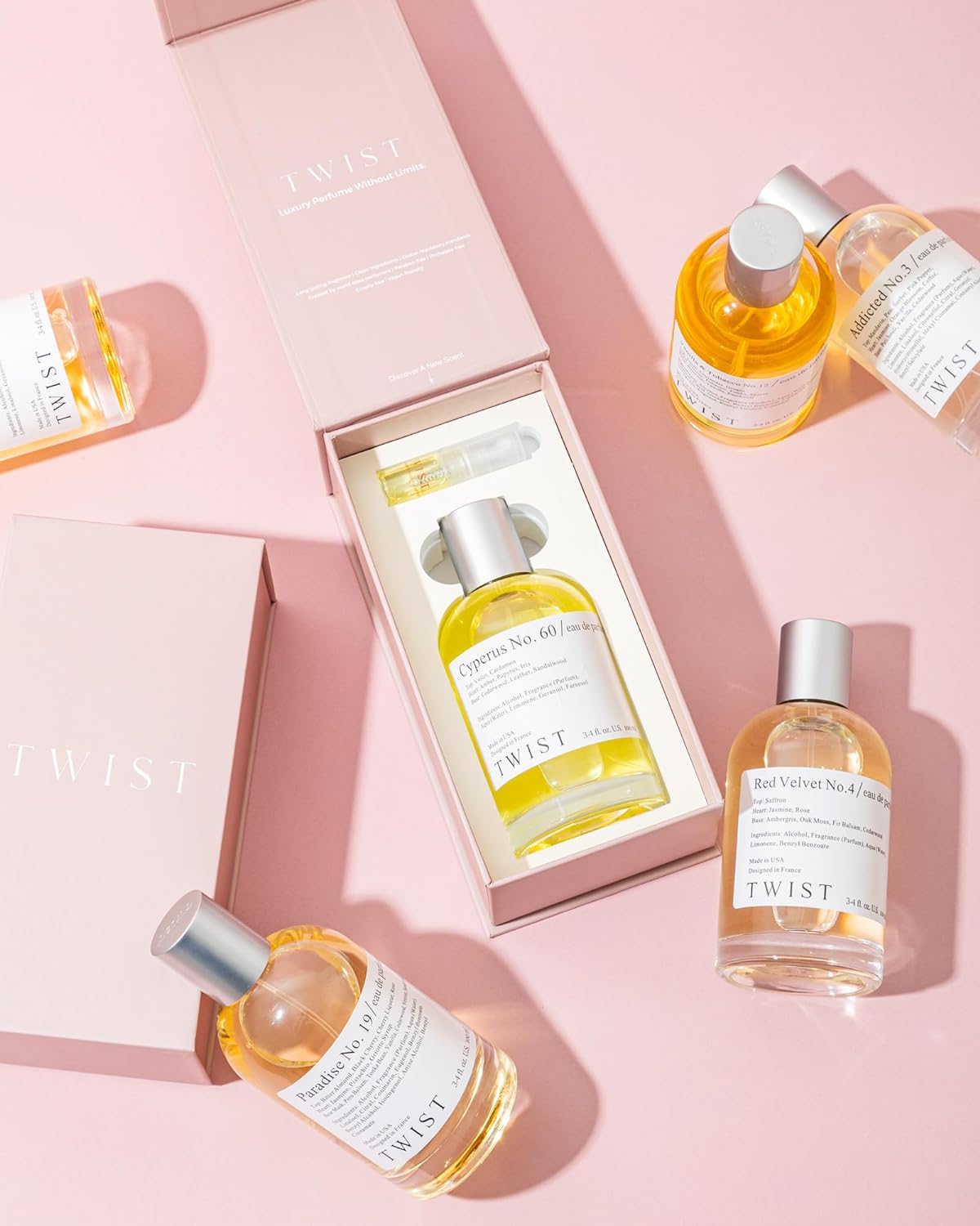 Twist River Valley No. 88 - Eau De Parfum Inspired by Byrdo Mojave Ghost, Long-Lasting Perfume For Women & Men, Paraben Free, Vegan, Clean Ingredients, Unisex, Fragrance - 100 ml | 3.4 fl. oz.