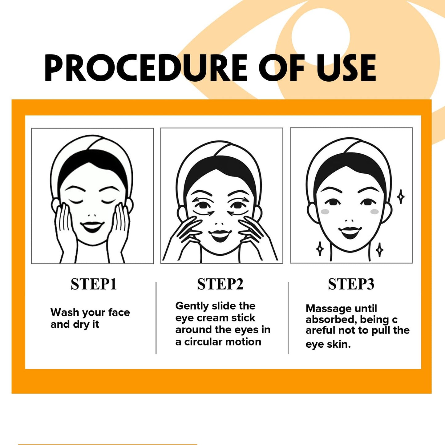 Turmeric Retinol Eye Stick,Eye Balm Stick Hydrating for Dark Circle,Wrinkles,Visible Results in 3-4 Weeks,Anti Aging Under Eye,Retinol Eye Cream For Puffiness and Bags Reduces Fine Lines