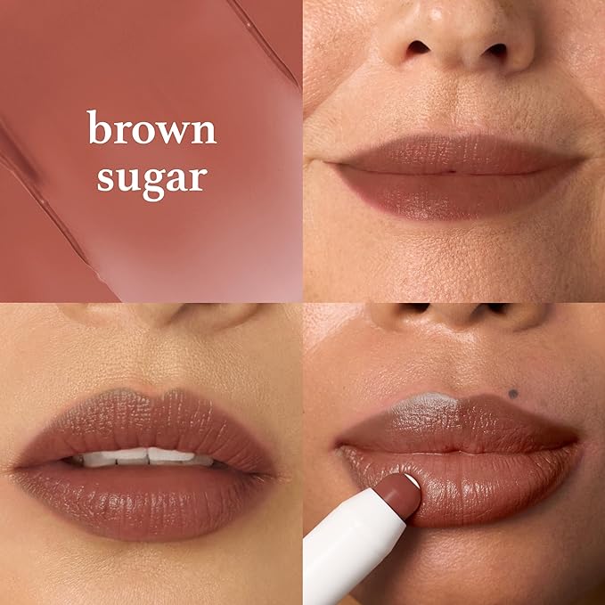 Julep It's Balm: Tinted Lip Balm + Buildable Lip Color - Brown Sugar - Natural Gloss Finish - Hydrating Vitamin E Core - Vegan