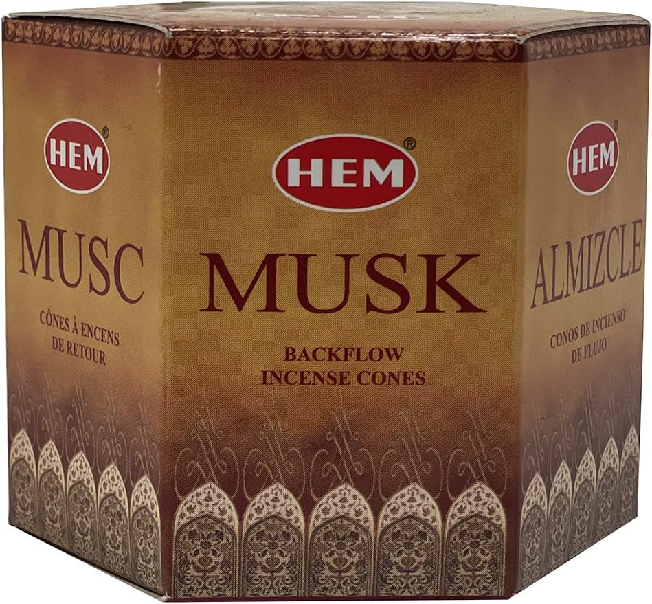 TRUMIRI Musk Backflow Incense Cones For Waterfall And Mat Bundle Inciensos Aromaticos|Incienso|Inciense|Insienso