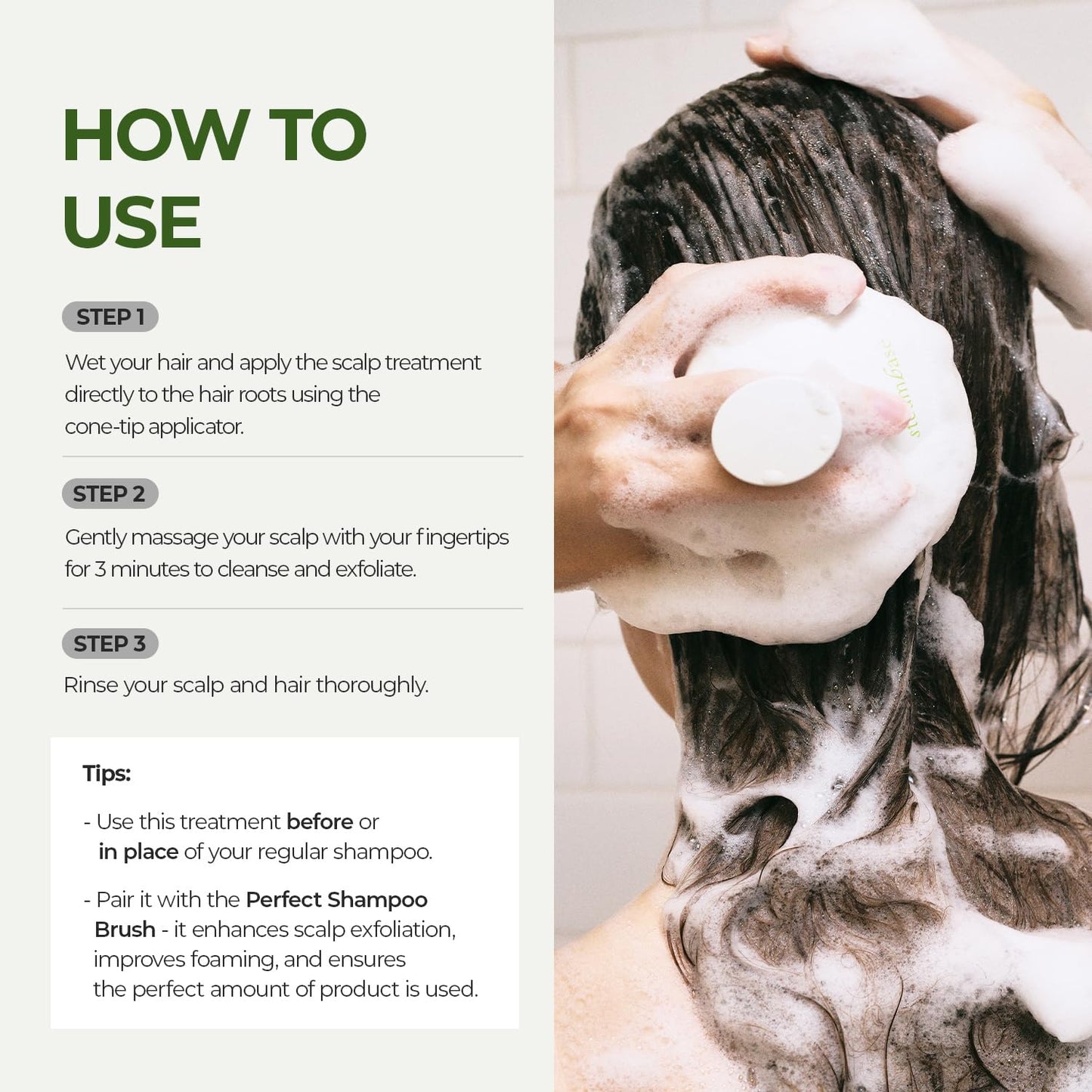 Tea Tree Scalp Treatment | Purifies and Exfoliates Oily Scalp | Natural BHA & Tea Tree | Removes Odor & Buildup | Hypoallergenic Exfoliator, 8.42 fl oz