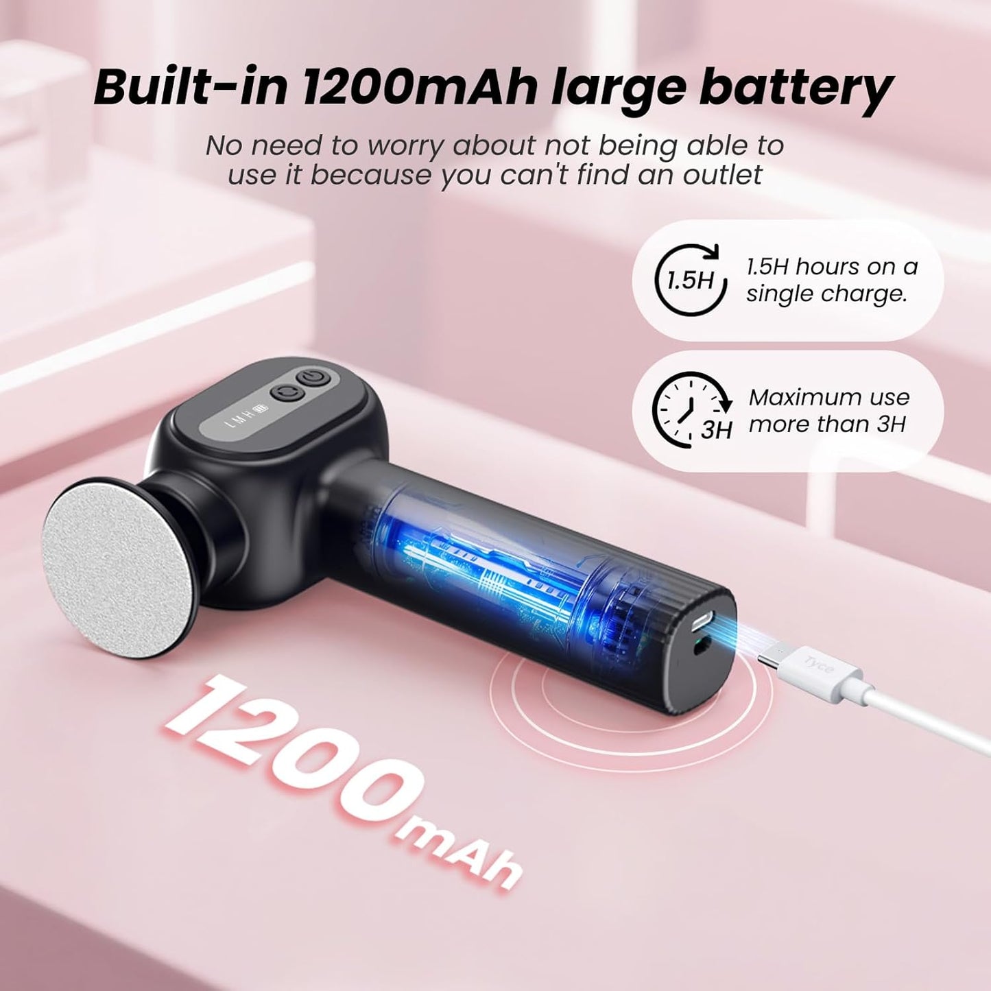 Upgraded Electric Callus Remover for Feet - Professional Electric Foot File Tool, Adjustable Speed Foot Sander Foot Grinder for Dead Skin and Calluses, with 20 Sandpaper Discs (Black)