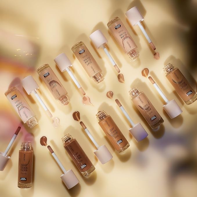 Catrice | Soft Glam Filter Fluid | Luminous Make Up Base & Highlighter for Radiant Complexion | With Vitamin E & Squalene | Vegan & Cruelty Free (40 | Medium Tan)