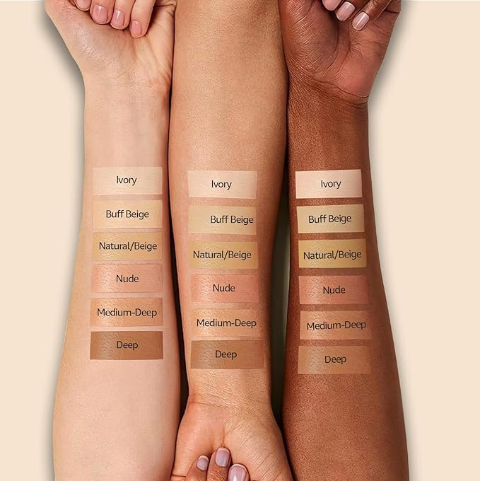 Mushroom Head Air Cushion CC Cream Foundation - Moisturizing & Long-Lasting BB Cream Concealer Makeup Base for All Skin Types, Brighten Long - Lasting Even Color Correcting Concealer (Ivory)