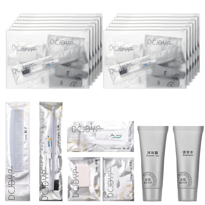 Hygiene Kit, Hygiene Kit Bulk, Individually Packed,The Travel Hygiene Kit Is Fully Equipped, Convenient For Personal Washing, Convenience Kits Suitable For Hotel, Home, Camping, Travel ( Pack-25)