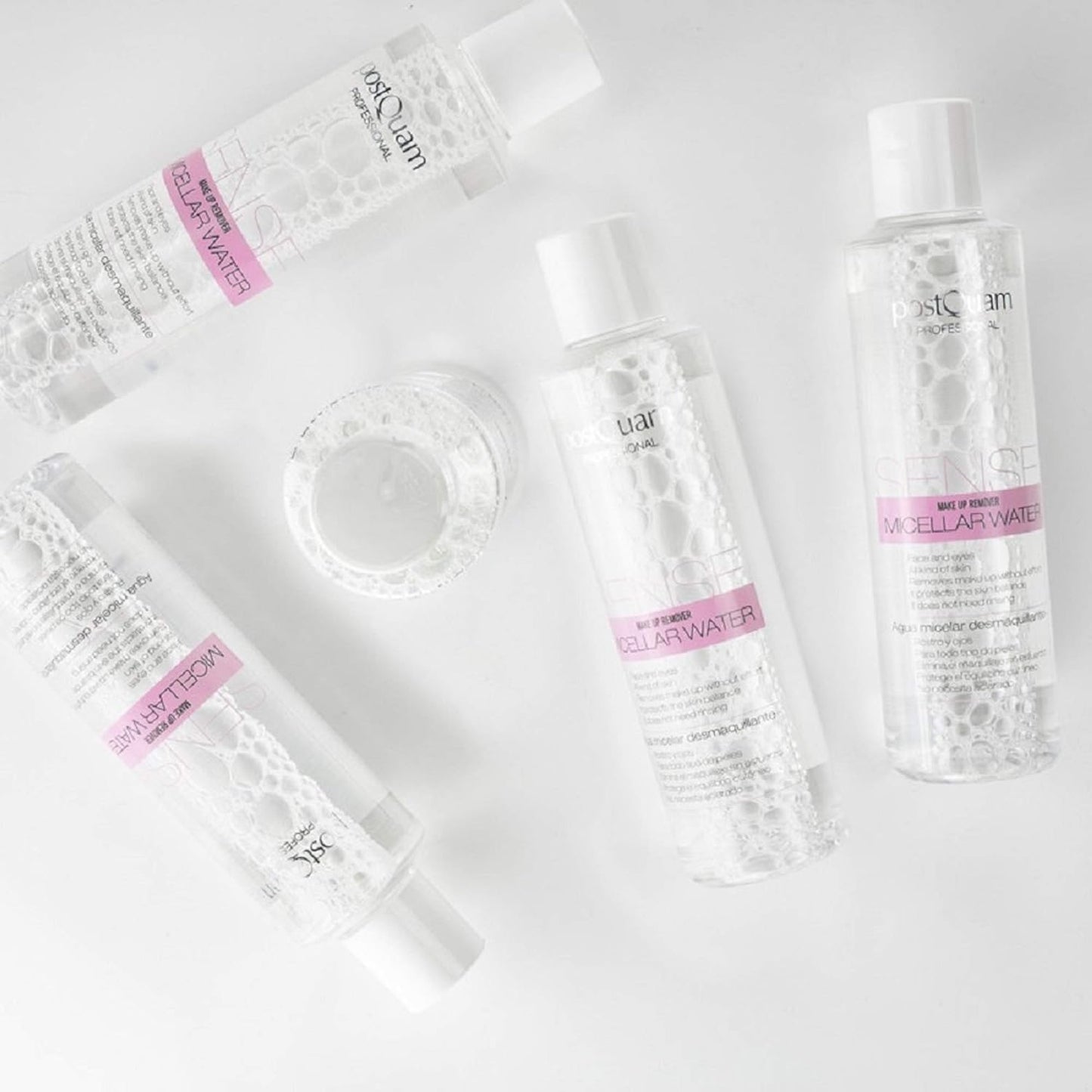 POSTQUAM Professional Sense Cleansing Facial Micellar Water 200ml - Provides An Immediate Sense Of Comfort - Fresh Lotion For Cleansing And Removing Make-Up Residue – Skin Moisturizer