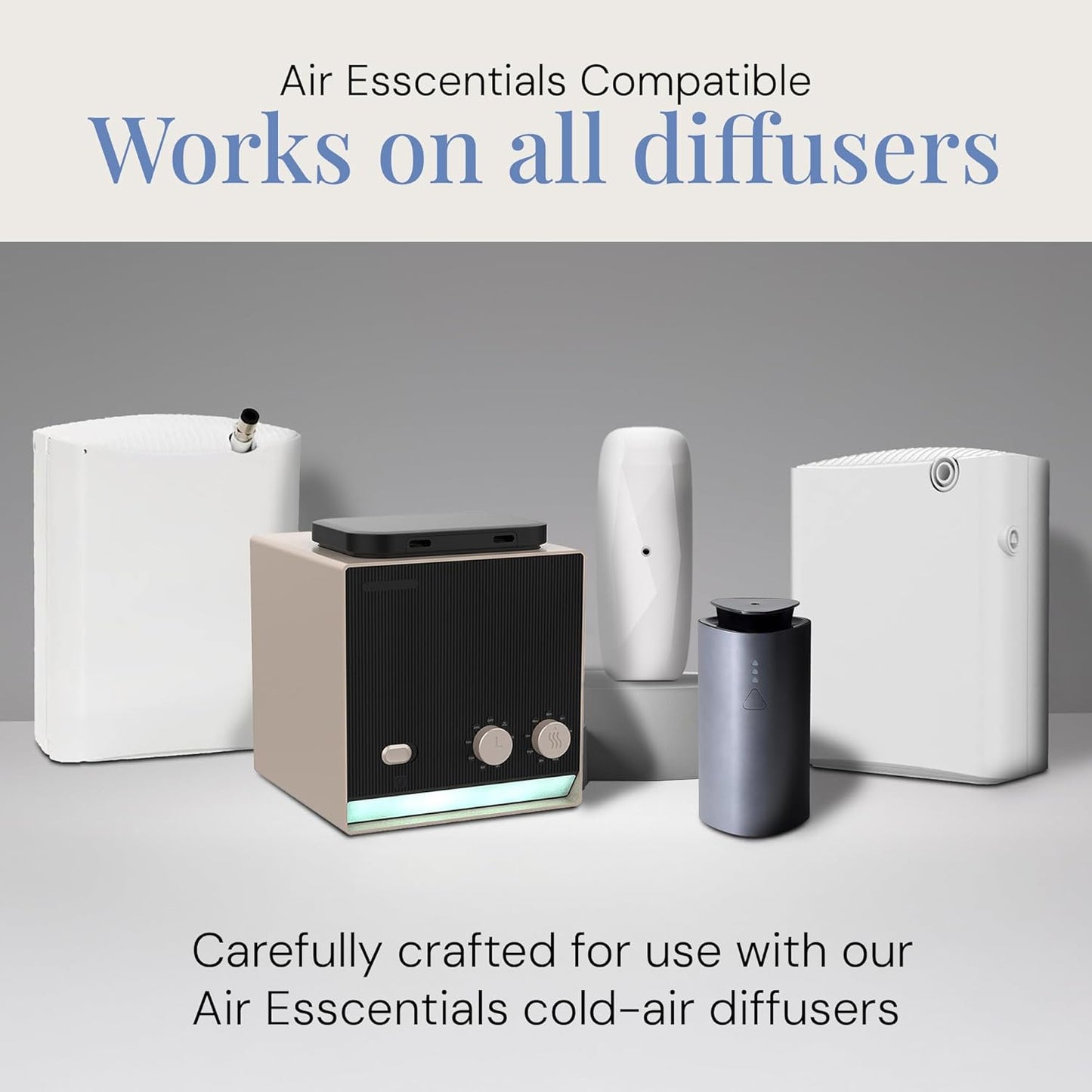 White Tea & Fig Aroma Oil, Essential Oils Blend for Diffusers & Scent Machines,Elegant Floral & Tea Blend with Citrus, Aromatherapy, Cold Air Diffuser Compatible, 300 mL