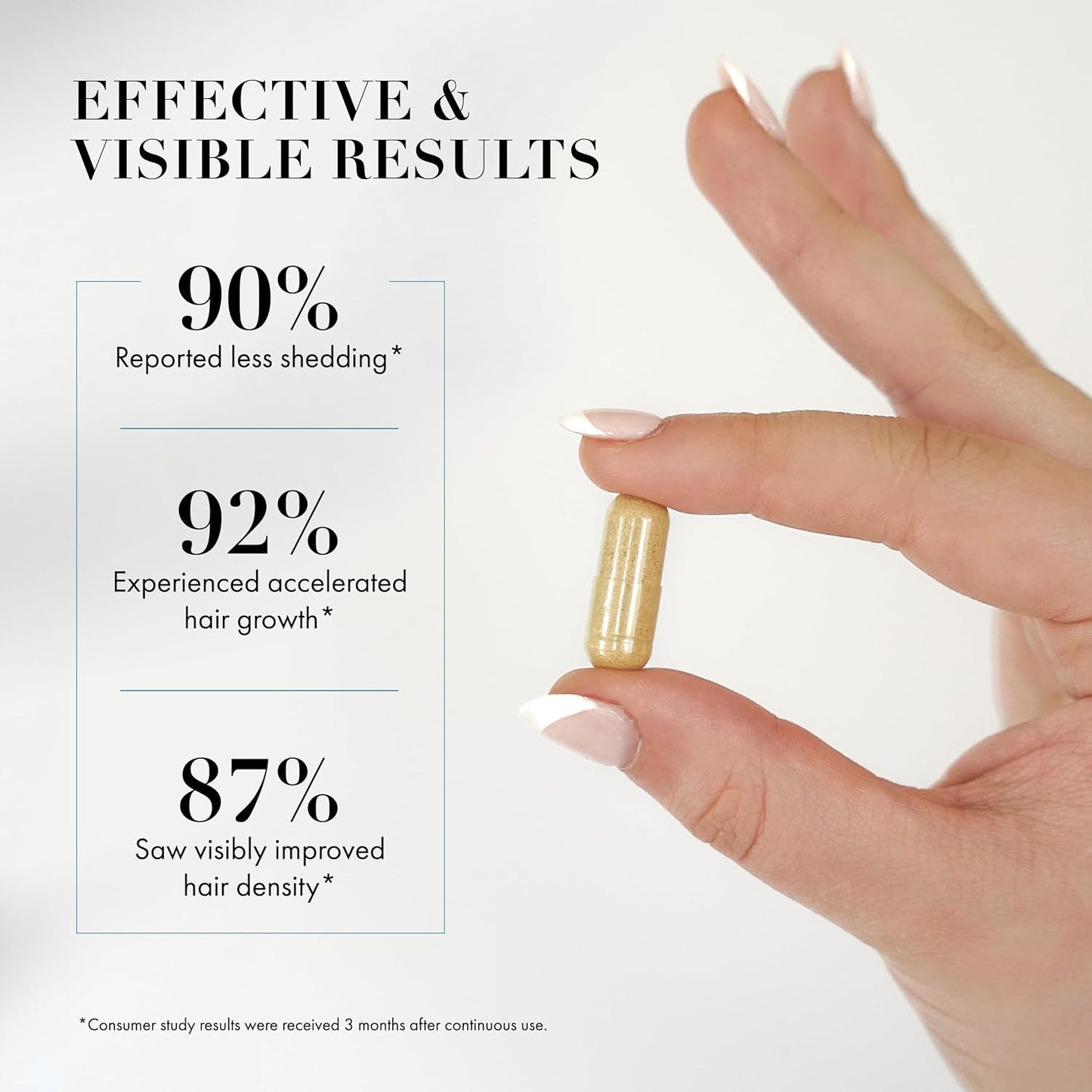 Goldie Locks Hair Growth Supplements Original Formula | Promotes Stronger & Healthier Hair | Vitamins That Enhance Hair, Skin, and Nails