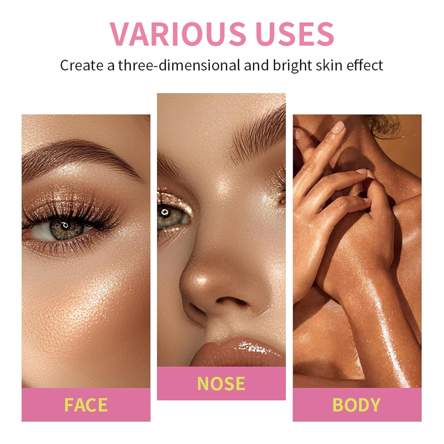 Eyeshadow Stick, Shimmer and Matte Cream Eye Shadow Brightener Sticks Eyeliner Pencil Crayon, Waterproof Long Lasting Eye Highlighter Stick Makeup,0.056 Oz (8-color eyeshadow palette)