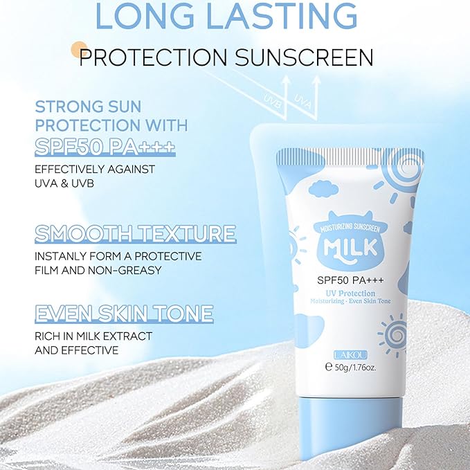 Milk skin care set - skincare set for women - facial skin care sets & kits - gift set skincare - skin care sets for teens- skin care sets for girl