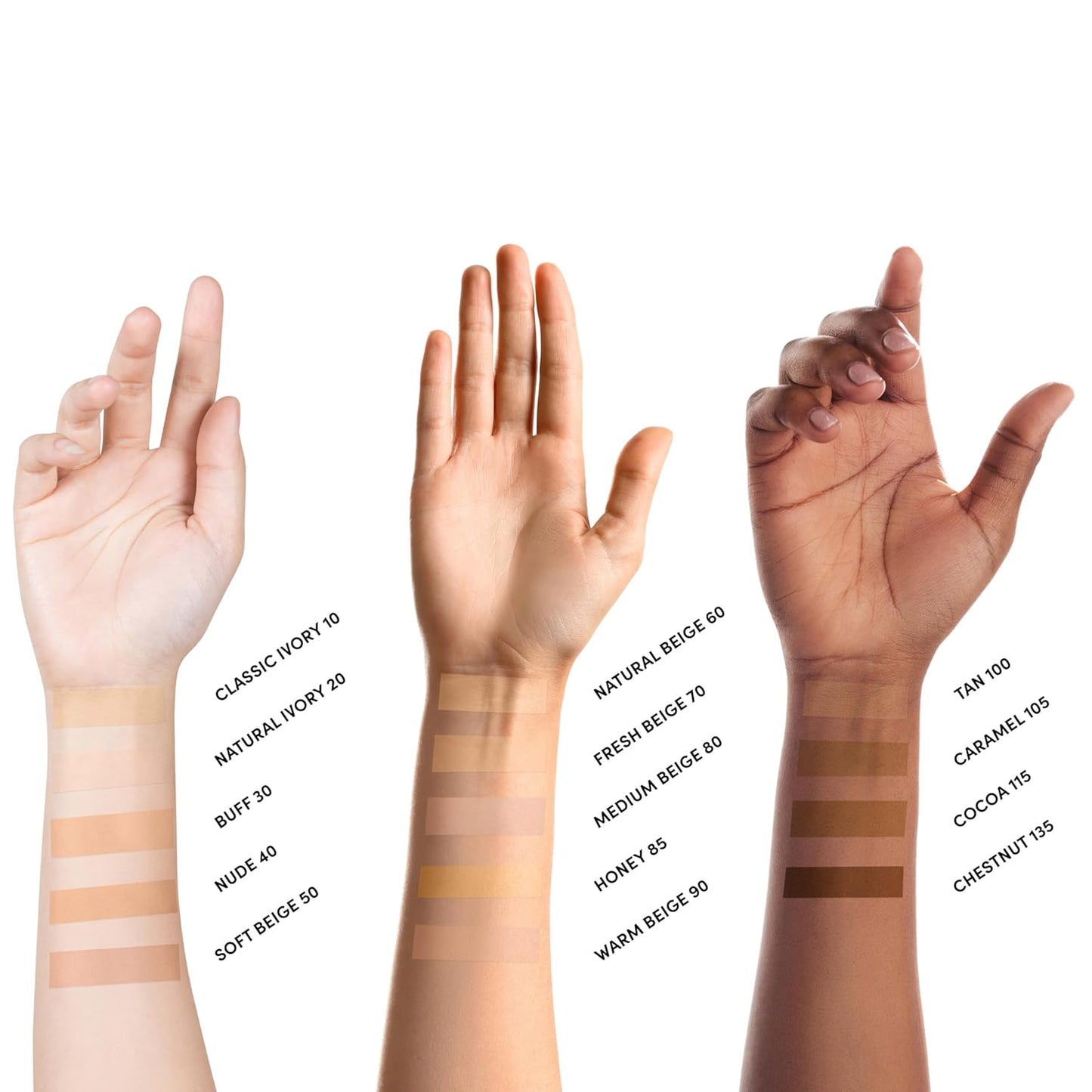 Neutrogena Healthy Skin Liquid Foundation Makeup with Broad Spectrum SPF 20 Sunscreen, Lightweight, Medium Coverage Makeup with Sunscreen and Pro-Vitamin B5, Classic Ivory 10, 1 fl. oz