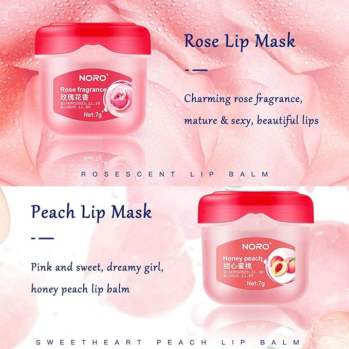 Lip Balm Hydrating, Lip Balm Lip Sleeping Mask, Lip Moisturizer For Lip Care, Lip Mask Overnight Nourishing Cracked Lips, Lip Care Products Birthday Gifts Set For Teens – 8pcs