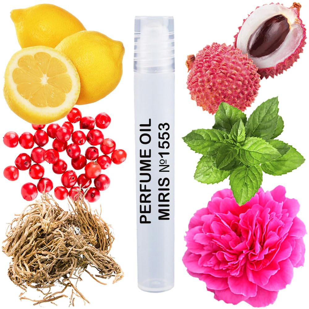 MIRIS Perfume Oil No. 1553, Inspired by Elle, Long-Lasting Women Roll-On, Rollerball 0.34 Fl Oz / 10 ml