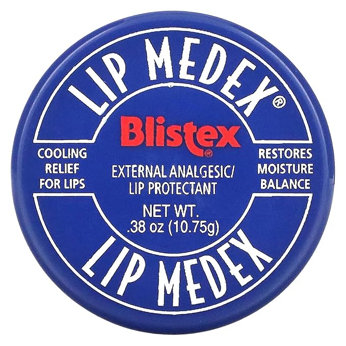 Blixtex Lip Medex Lip Protectant - Relieves Chapped and Sore Lips (2 Pack) (.25oz)