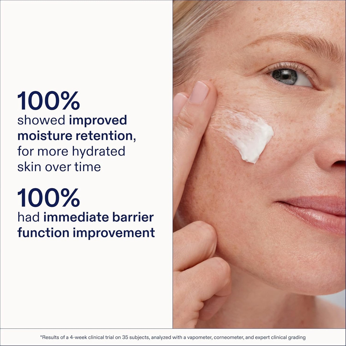 Skinfix Triple Lipid-Peptide Cream - 3.3 oz - Rich Face Moisturizer to Instantly Hydrate & Restore Dry, Sensitive Skin - Non-Comedogenic, Fragrance Free, Vegan, Cruelty Free