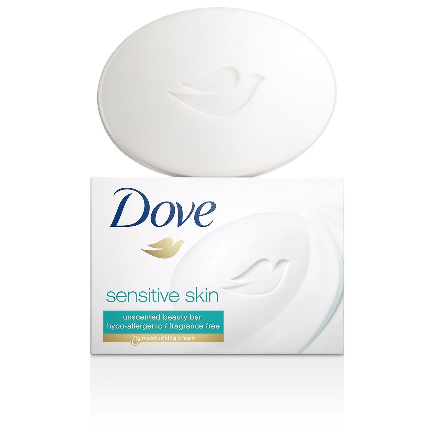 Dove Beauty Bar, Sensitive Skin 4 oz, 14 Bar