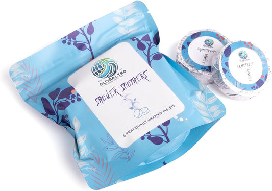 Eucalyptus Shower Steamers, Aromatherapy Shower Bombs, Menthol, Lavender, and Grapefruit