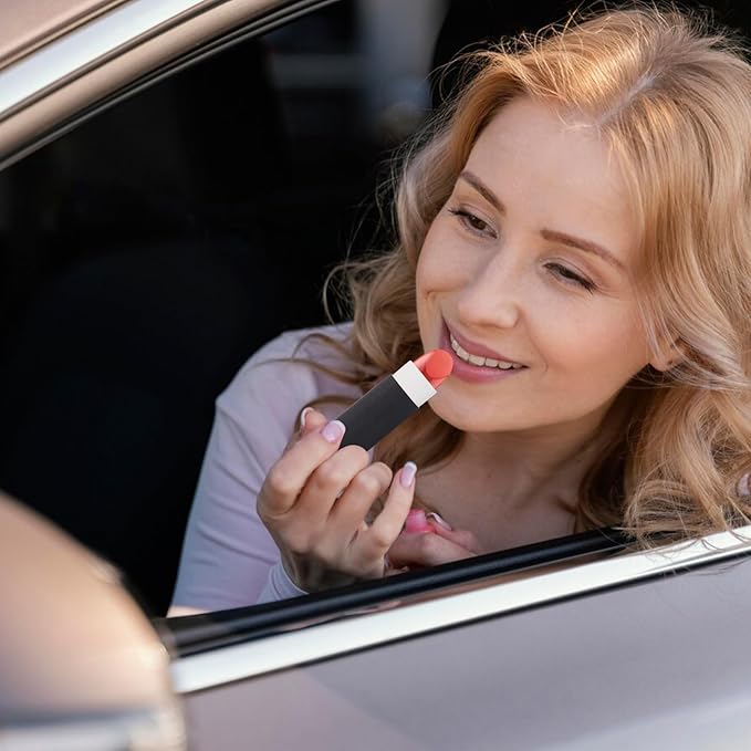 NICENEEDED 10 Pcs Kraft Paper Lipstick Tube, 0.6 Oz Paperboard Lip Balm Tubes, Cardboard Empty Deodorant Container Solid Perfume Tube Cosmetic Box for DIY Chapstick Deodorant Crayon