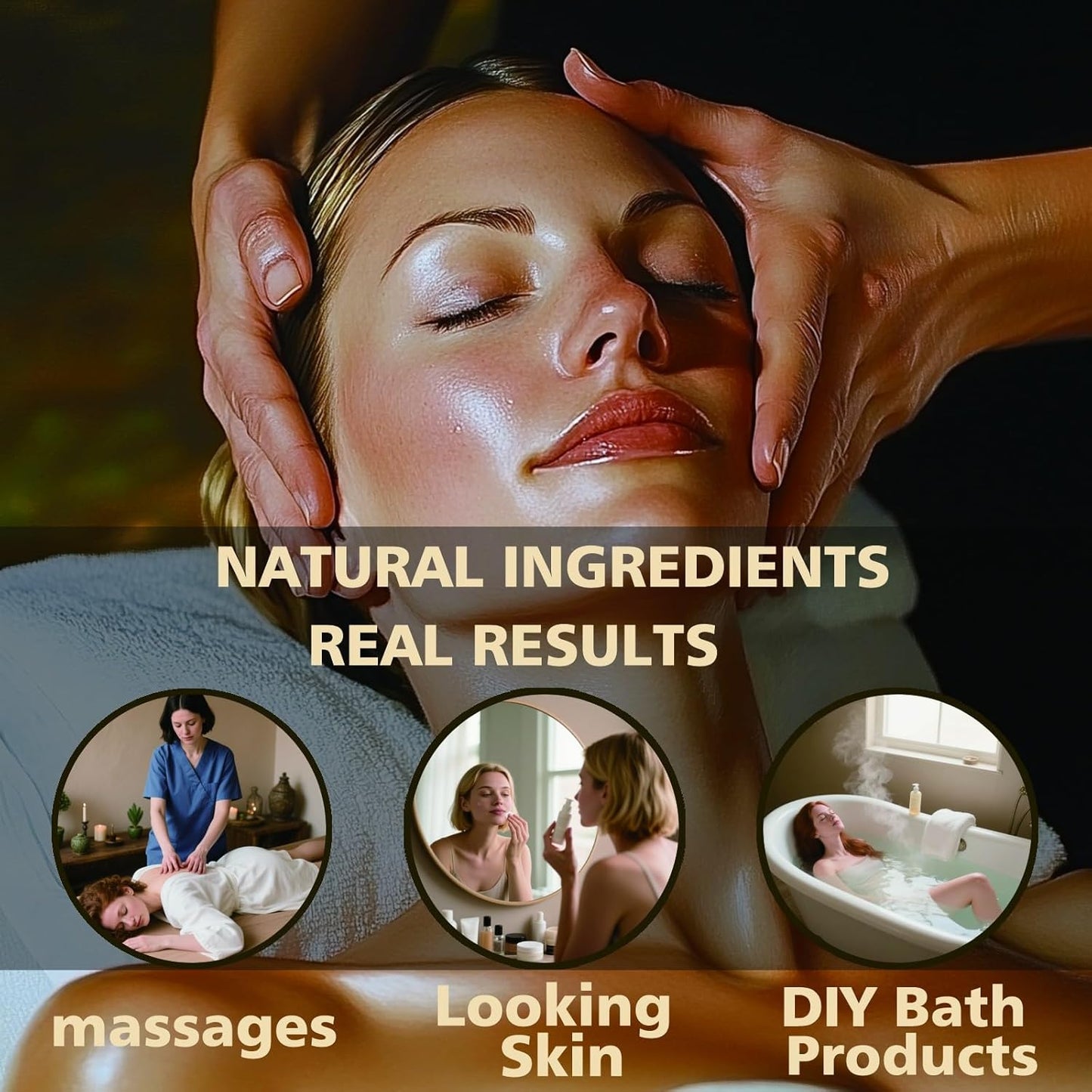 Honeysuckle Fragrance Oil-Honeysuckle Essential Oil 4.33oz (130ml)-100% Pure Natural Scent for Diffusers, Candles, Soap Making & Aromatherapy-Relaxing Home & Gift Essential Oil for Bath, Massage