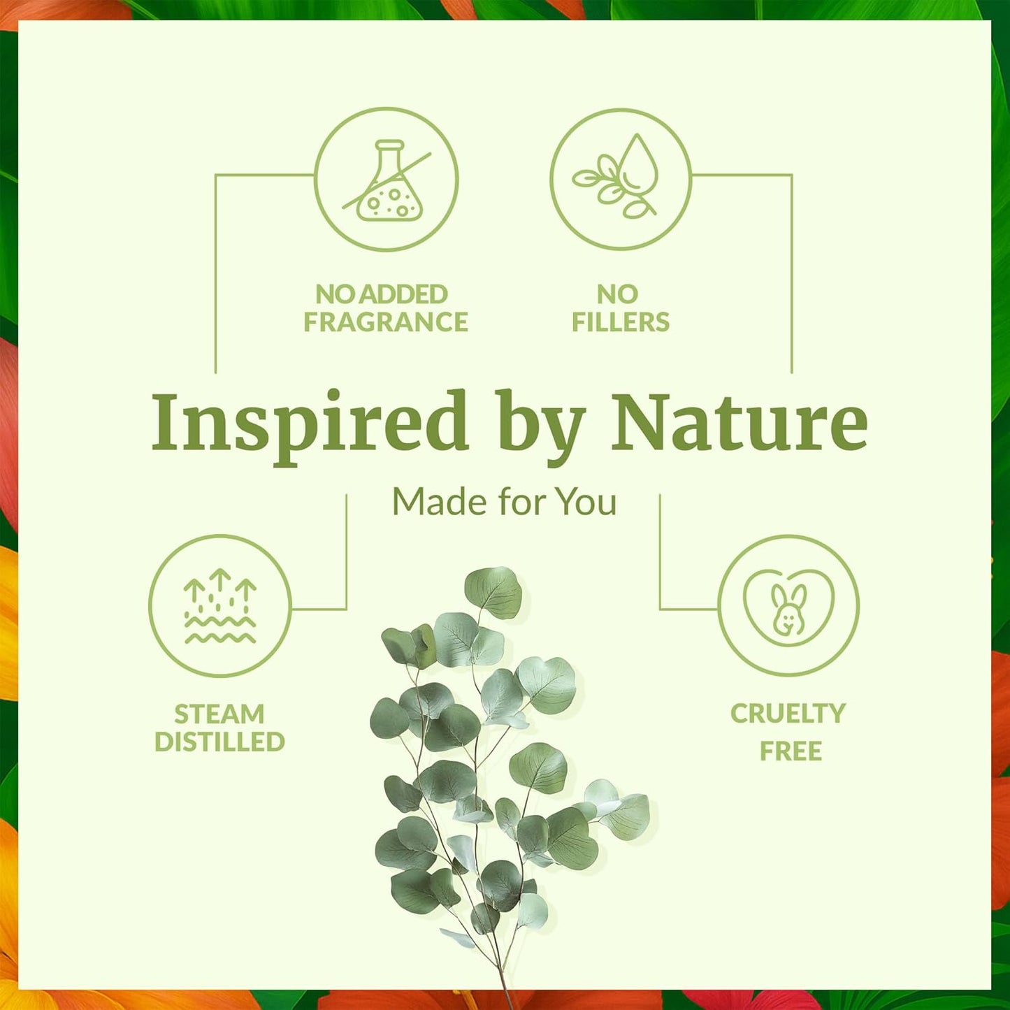 SVA Eucalyptus Essential Oil Organic – 4 Fl Oz – 100% Natural Organic Eucalyptus Oil - for Diffuser, Hair, Face, Skin Care, Aromatherapy, Scalp and Body Massage, Soap and Candle Making - with Dropper