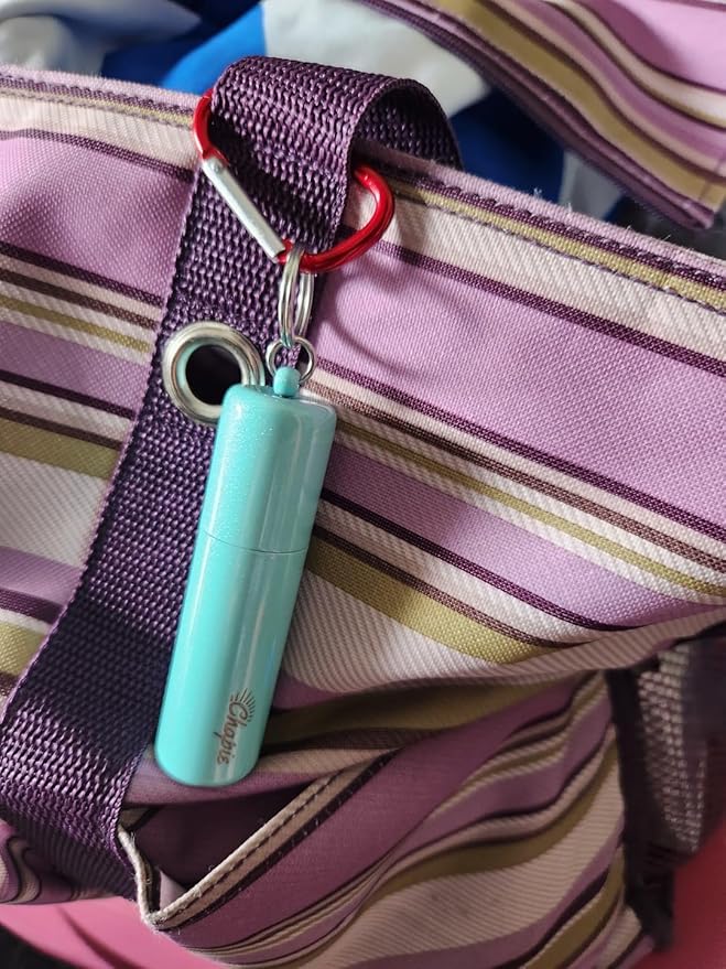 OG | Vacuum Insulated Lip Balm Keychain Holder, Prevents Melting & Messes | 3-Pack (Tropics)