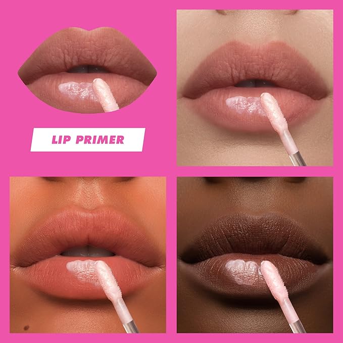 Lime Crime Ghost Veil Lip Primer, Translucent Sheer Pink - Extends the Life of Lipstick - Lightweight and Super Sheer Smoothing Base for Long Lasting Quality - Vegan & Cruelty-Free