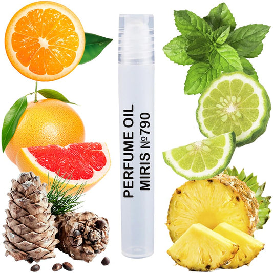 MIRIS Perfume Oil No. 790, Inspired by Zen Eau De Parfum, Long-Lasting Women Roll-On, Rollerball 0.34 Fl Oz / 10 ml