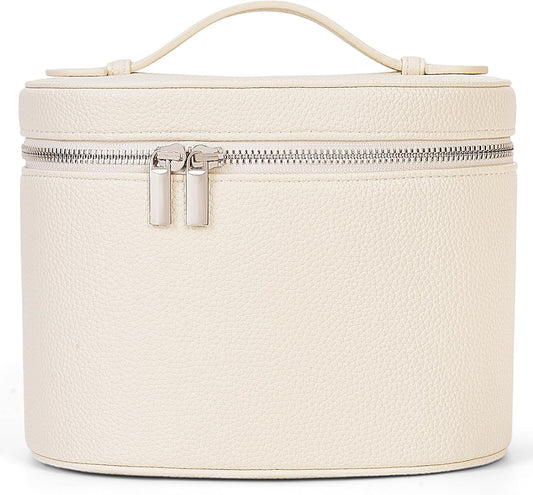 YFGBCX Makeup Bag Vanity Case with Removable Divider Travel Toiletry Bag Portable Cosmetic Bag Makeup Organizer Case