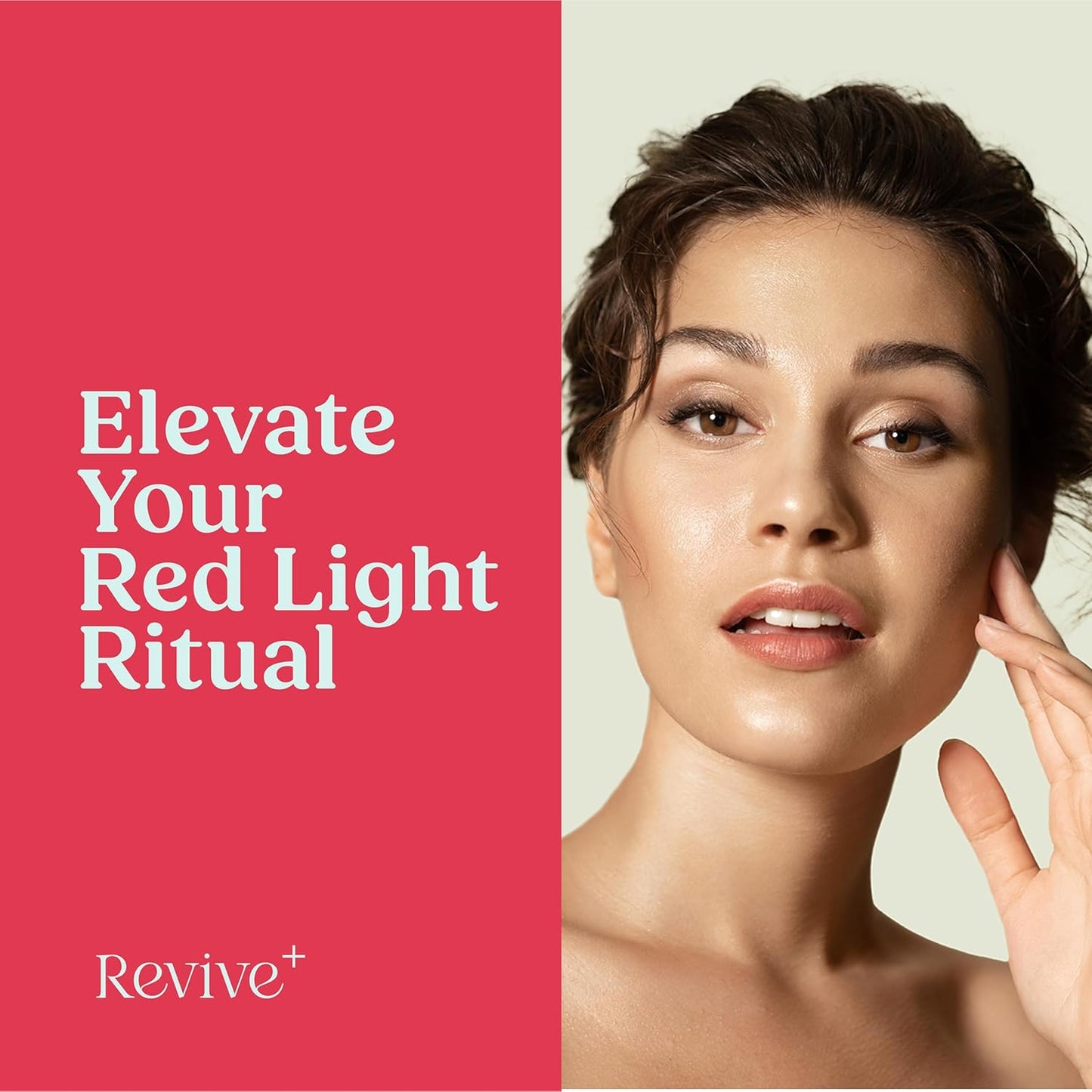 Red Light Therapy Activation Serum - Amplify Effects & Reduce Wrinkles with Hydrating Serum for Face - Green Tea Serum - Hydrating Face Serum Skin Care Routine - Hyaluronic Acid Serum for Face - 1oz