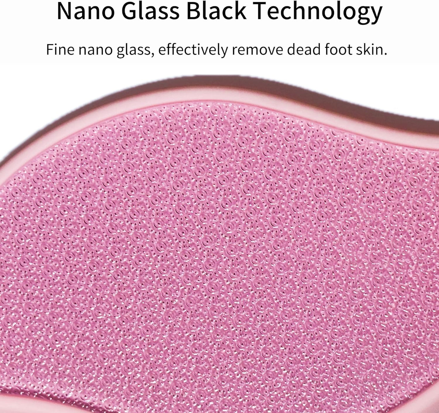 Nano Glass Foot File, Pedicure Tool and exfoliator, Glass Surface, Comfortable Hand and Foot Grinding Scraper for Wet and Dry feet, Removal Hard or Dead Skin, Suitable for Women or Men