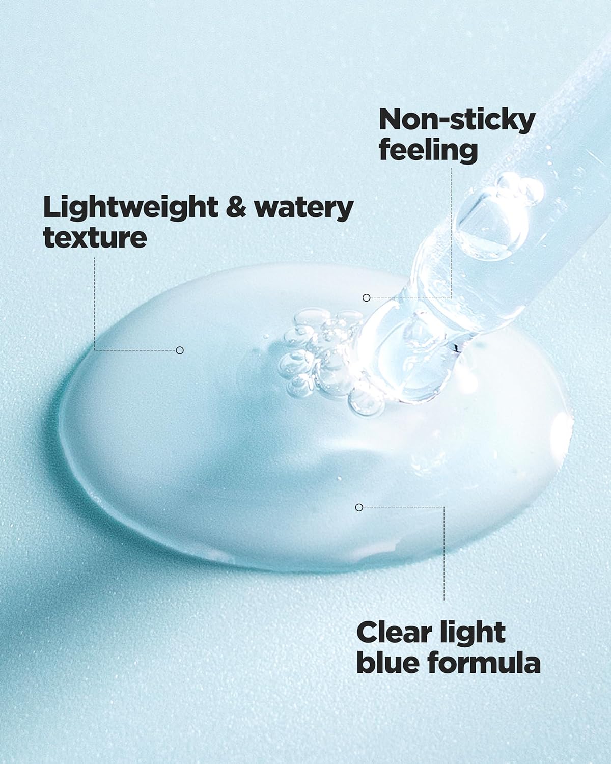 WELLAGE Real Hyaluronic Blue Ampoule 100, Korean Serum, Fragrance Free Hyaluronic Acid Ampoule with Panthenol, Wild yam, Centella for Sensitive Dry Skin Moisturizer 2.54 fl.oz