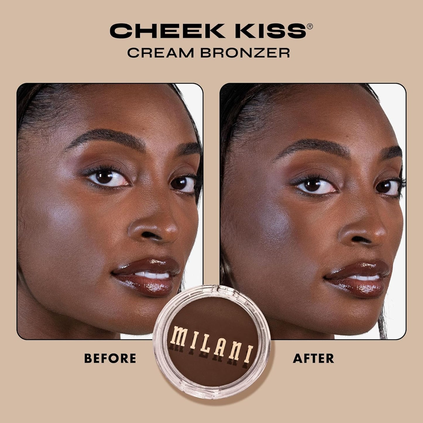 Milani Cheek Kiss Cream Bronzer- 140 Mocha Moment