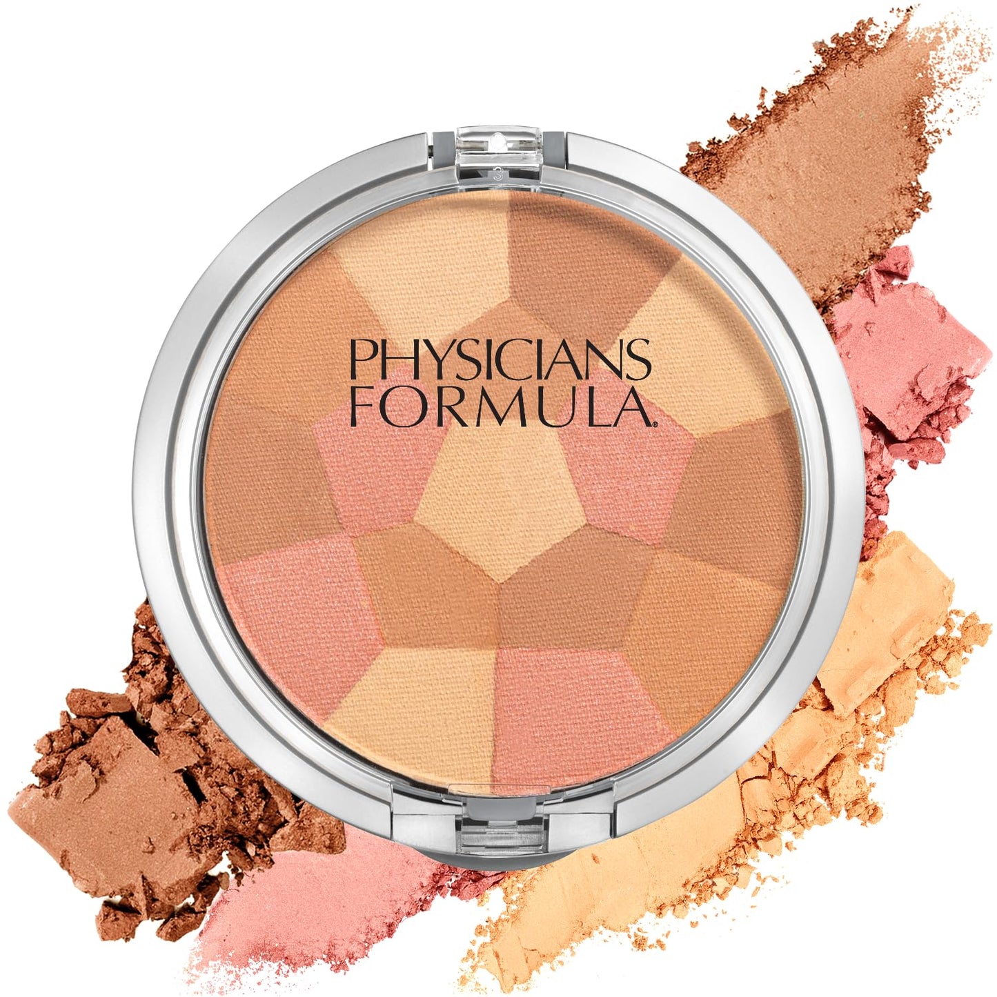 Physicians Formula Powder Palette Multi-Colored Blush, Silky Smooth Formula, Hypoallergenic, Blends Easily Without Irritation – Blushing Peach