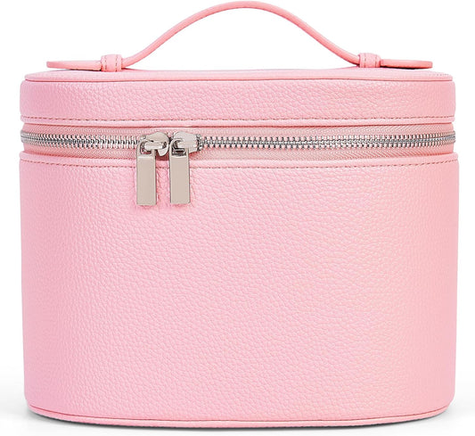 YFGBCX Makeup Bag Vanity Case with Removable Divider Travel Toiletry Bag Portable Cosmetic Bag Makeup Organizer Case