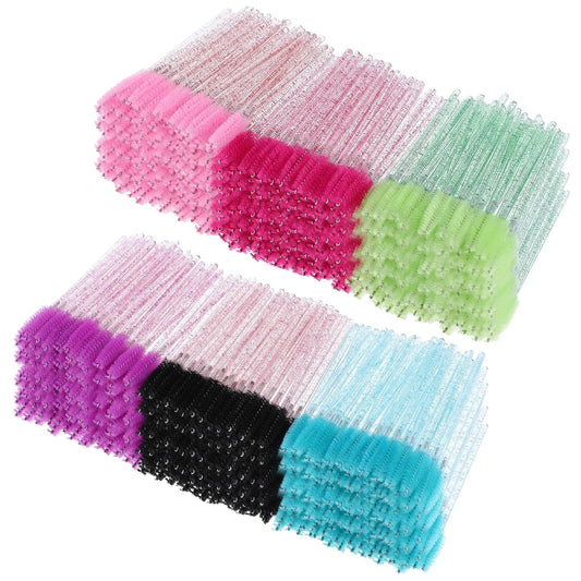 1000 Pcs Disposable Mascara Wands Bulk Mascara Eyelash Brush Spoolies Makeup Applicator Eyelash Wands for Eye Lash Extension, Eyebrow Comb, 3.9 x 0.2 x 0.3 Inch