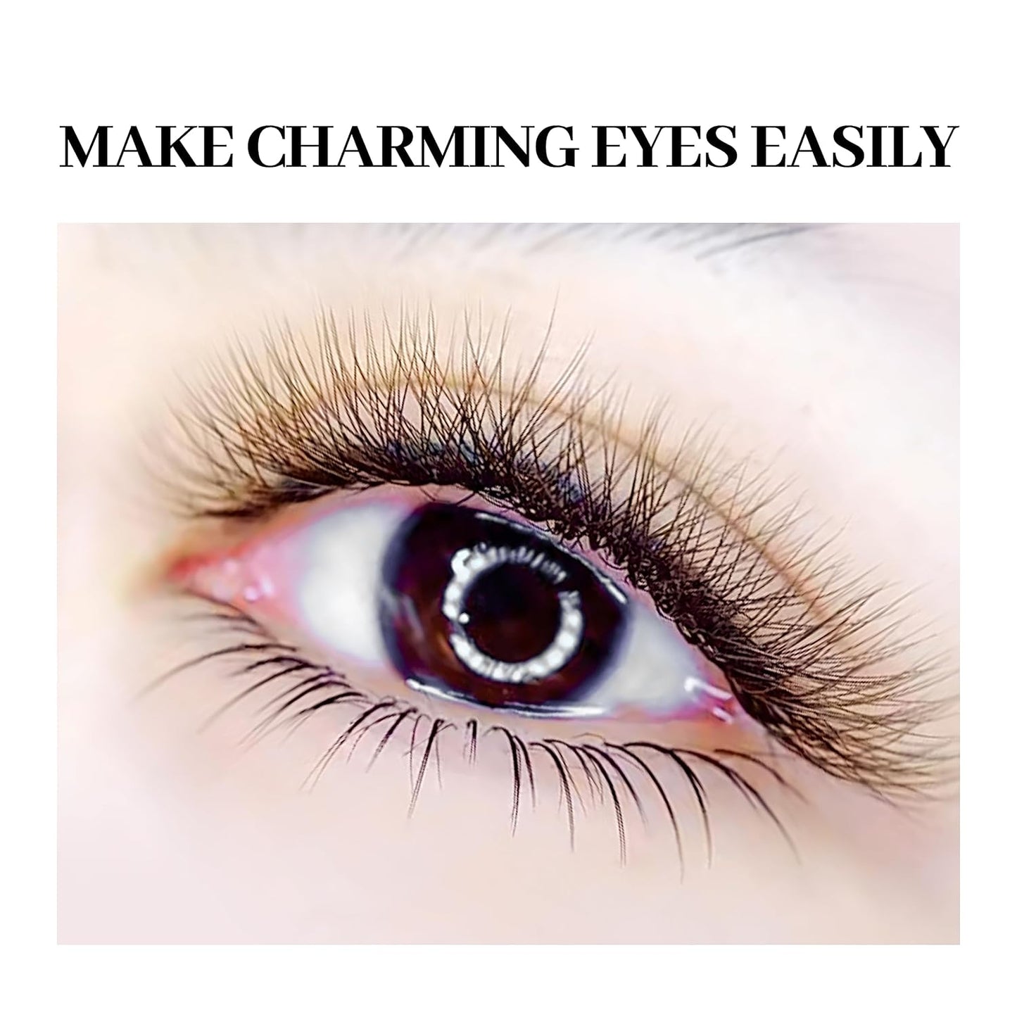 Lash Extensions Brown 4D W Eyelash Extensions W Shape 0.07mm Thickness C Curl 14mm Premade Fans Lashes Colored Lash Extension Volume Lashes Individual Lashes(W-Brown-4D-0.07-C,14mm)