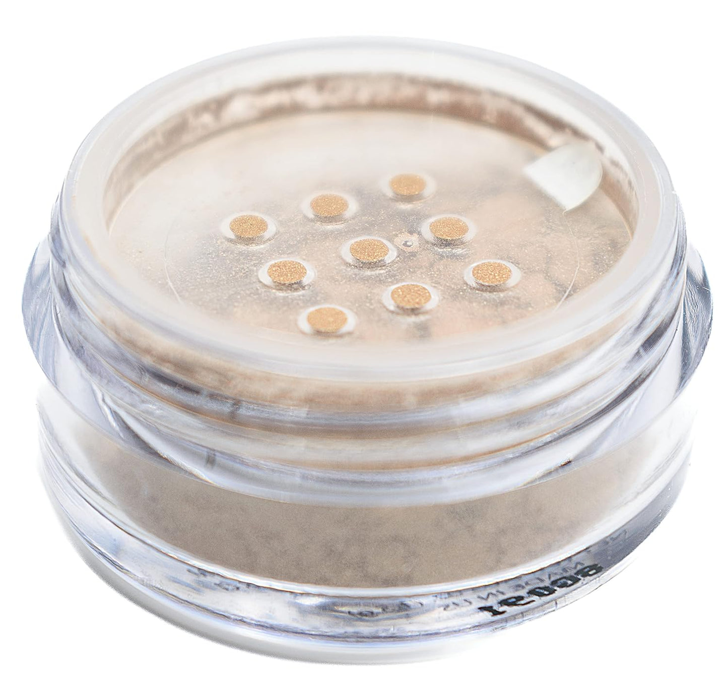 Sensual Light Mocha Brown Nude Beige Loose Eyeshadow Powder Pigment, Single Glitter Mineral Dust Jar Pot; Talc, Paraben & Cruelty Free, No Animal Testing