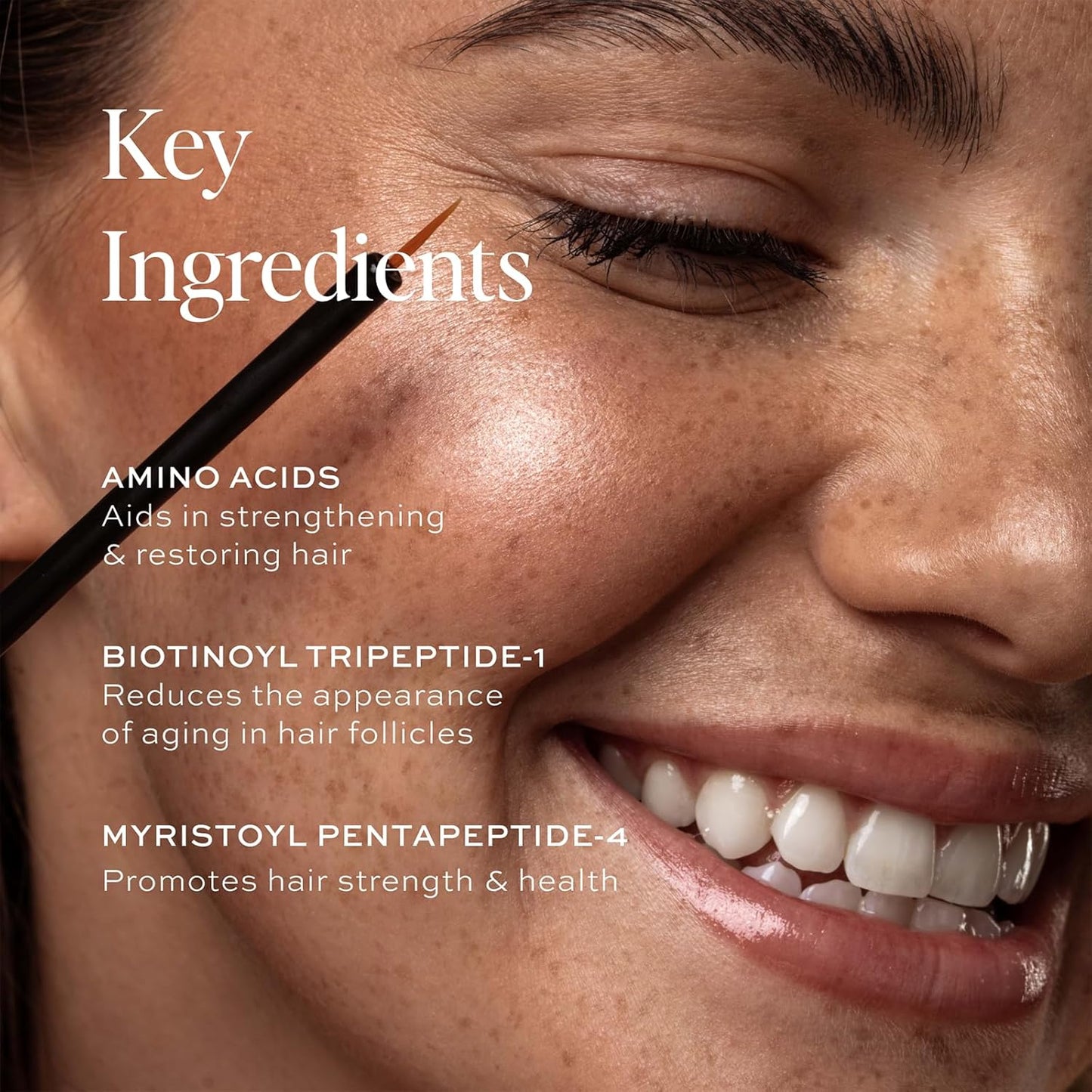 DIME Beauty Eyelash Boost Serum, Eyelash Growth Serum for Healthier, Longer, Thicker Eyelashes, 0.20 oz / 6 ml