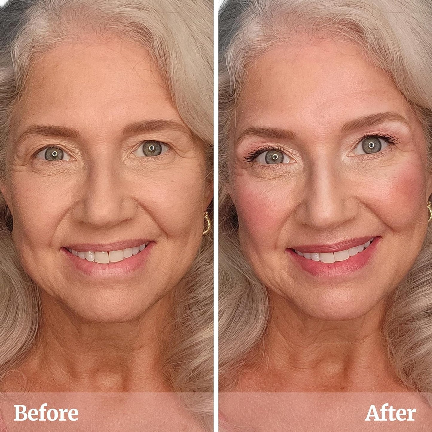 Vibriance Blush and Highlighter Bundle - Cream Blush Stick and Highlighter Stick - All-in-One for Cheeks, Lips, Eyes, Mature Skin - Makeup Simplified