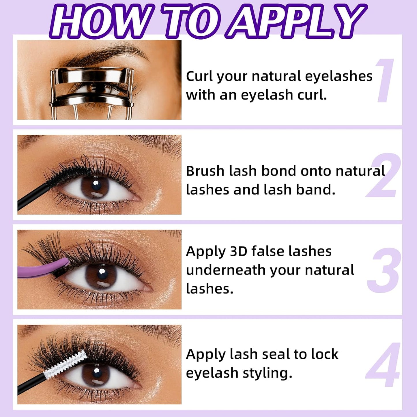 B&Qaugen Lash Clusters 3D Thick Eyelash Clusters 280pcs Cluster Eyelash Extensions 10-18mm 90D Wispy Individual Lashes Volume Lash Clusters DIY Lash Extensions at Home (90D-MIX10-18mm), Black