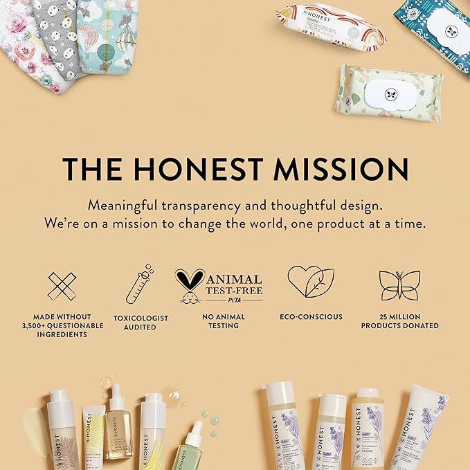 Honest Beauty Tinted Lip Balm | Antioxidant-rich Acai Extracts + Avocado Oil | EWG Certified, Vegan, Cruelty Free | White Nectarine
