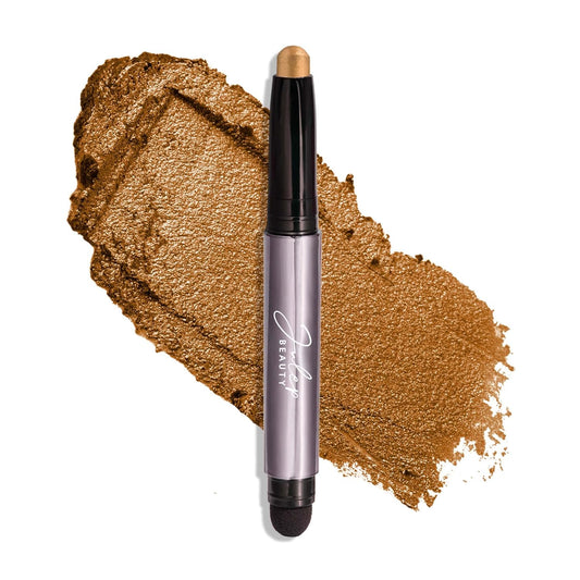 Julep Eyeshadow 101 Cream-to-Powder Waterproof Shadow Stick – Honey Gold Shimmer – Long-Lasting, Crease-Proof, Warm Golden Shimmer Cream Eyeshadow with Built-in Smudger