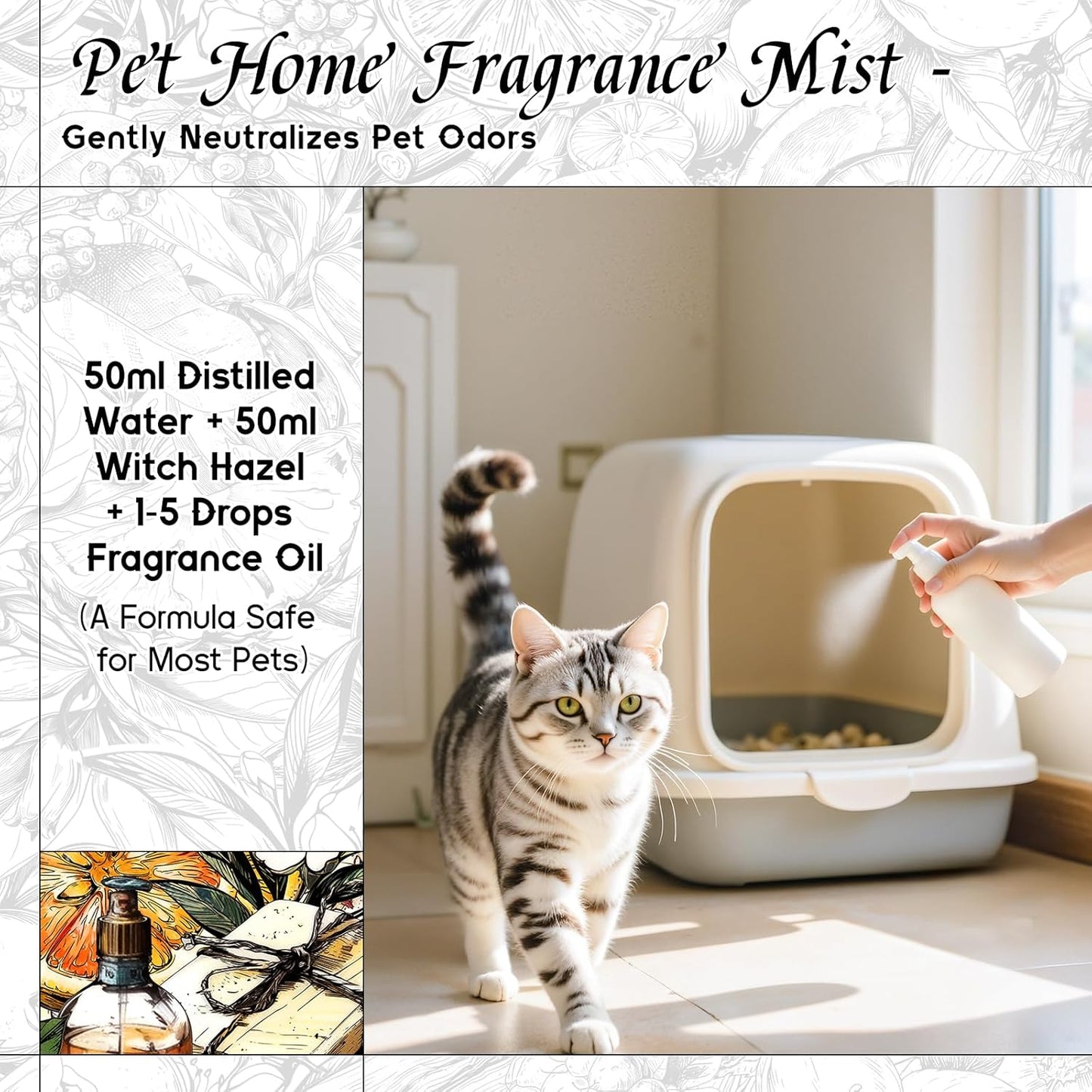 HIQILI Joy Eternal Bloom Fragrance Oil for Aromatherapy Diffuser, Candle & Soap Making, Long-Lasting Scents for Air Freshener - 1 Fl Oz