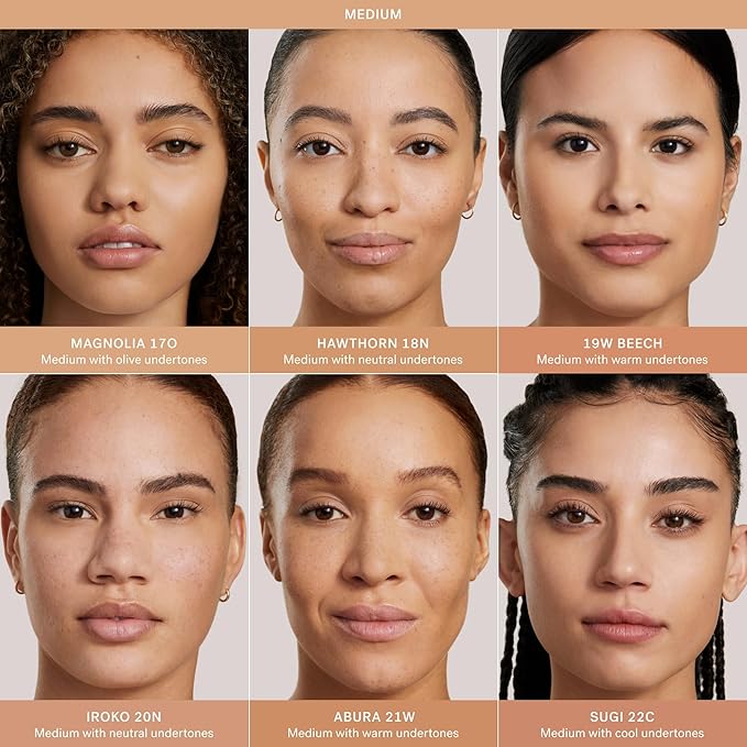 ILIA - Skin Rewind Complexion Stick - Foundation + Concealer + Skincare | Non-Toxic, Vegan, Cruelty-Free, Clean Makeup (18N - Hawthorn, 0.35 oz | 10 g)