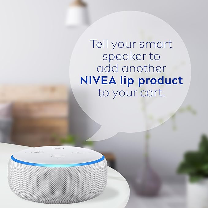 NIVEA Lip Care, Fruity Tinted Lip Balm Variety Pack, Includes Cherry, Strawberry, Blackberry and Watermelon Scents, 0.17 Oz, Pack of 4