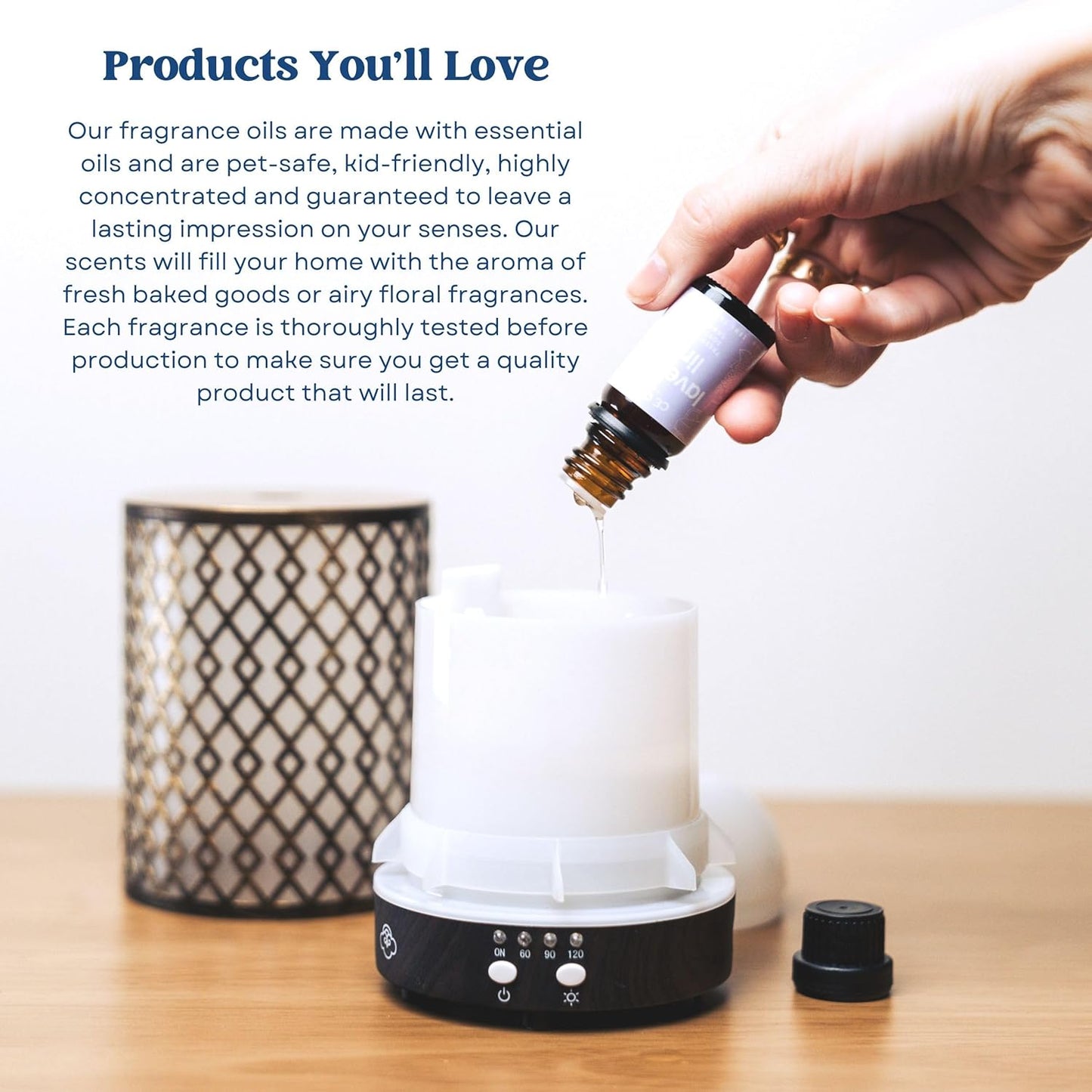 CANDECraftCo Premium Fragrance Oil – Diffuser Oils Fragrances Scented for Home, Candle Soap Making Supplies, Aromatherapy Blends for House (0.34 Fl Oz) (2-Pack, Cozy Cashmere)