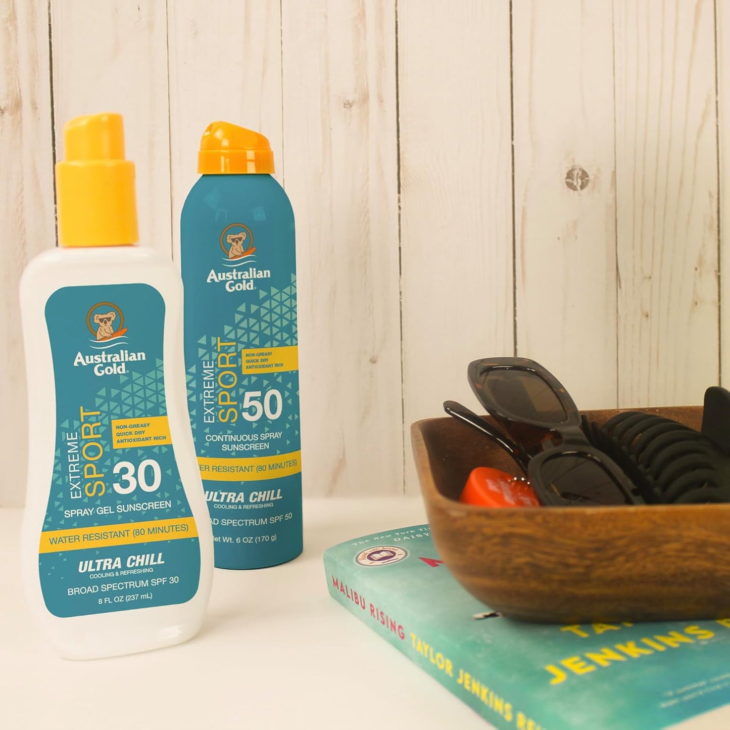 Australian Gold Extreme Sport Continuous Spray Sunscreen SPF 50 (Broad Spectrum/Sweat & Water Resistant/Non-Greasy), Sport - New, Coastal Breeze, 6 Oz 5.6 Ounce (Pack of 1) SPF 50 - Spray