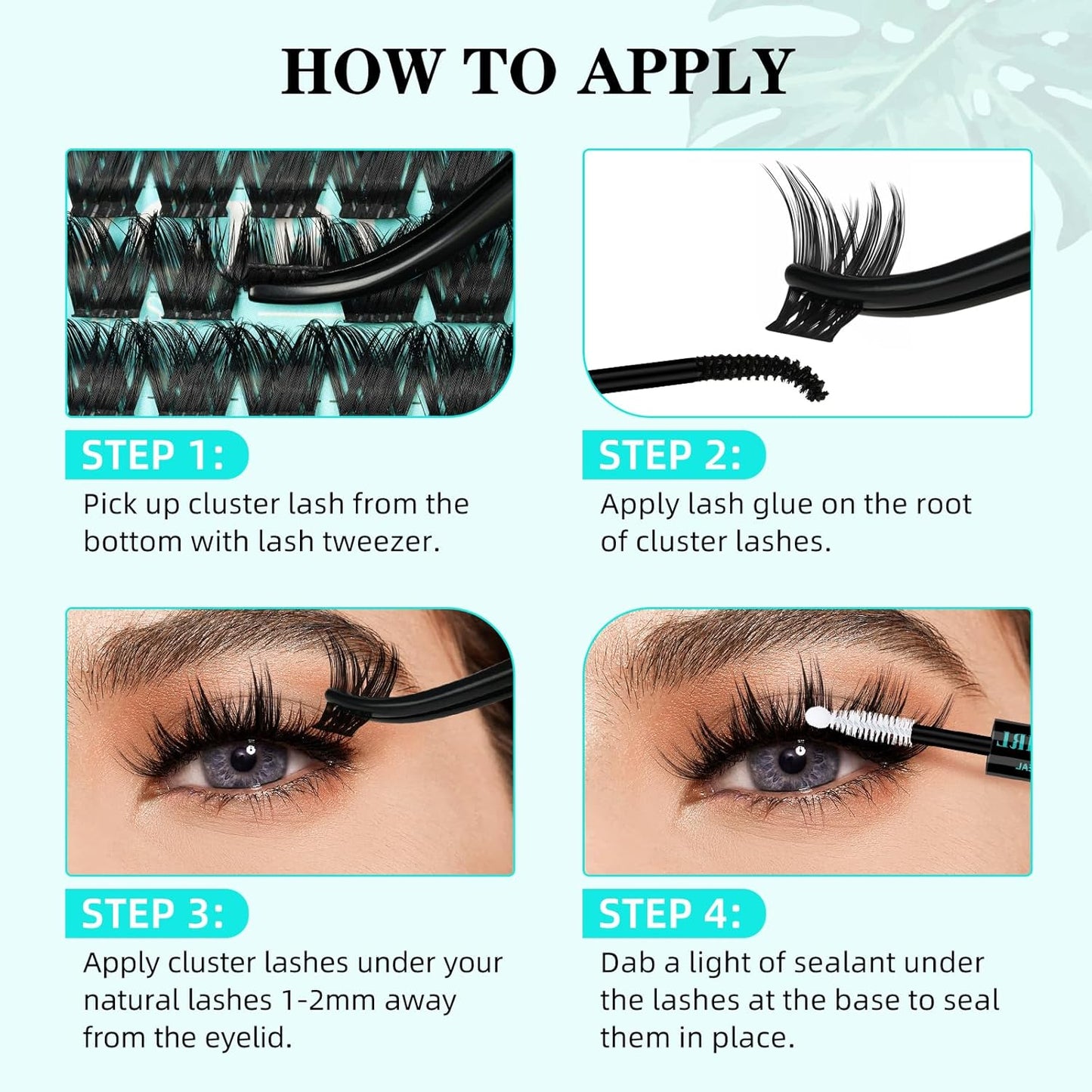 Lash Clusters Wet Look 168Pcs Eyelash Cluster Ultra-Thin Lash Band Eyelashes Extensions Spiky Anime Wide Span Lashes(Tulip,C-Mix10-18mm)